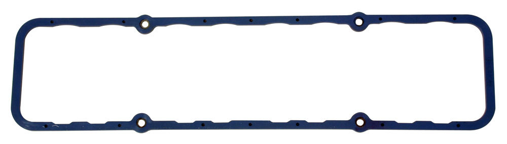Moroso 93021 - Valve Cover Gasket, Perm-Align, 3/16 in Thick, Steel Core Silicone Rubber, Aftermarket Heads, Small Block Chevy, Pair