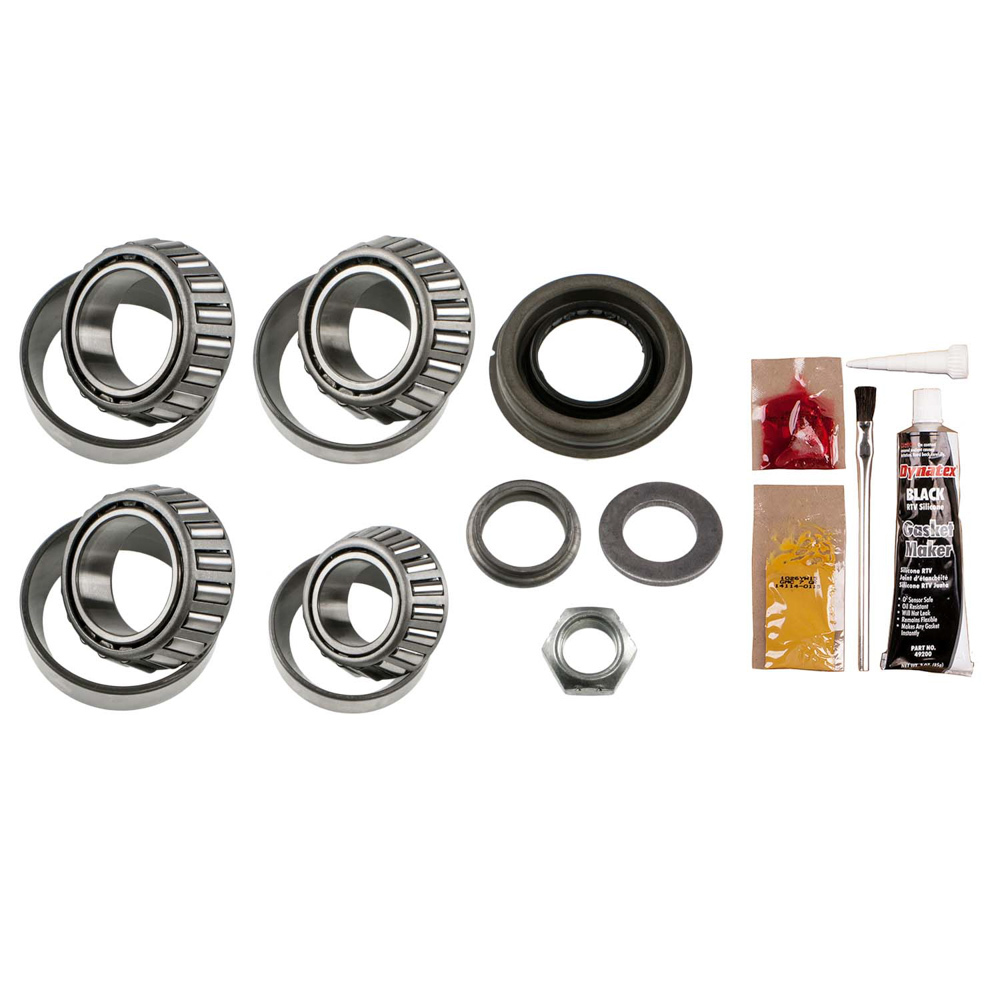 Motive Gear RA28RNJKT - Differential Bearing Kit, Bearings / Crush Sleeve / Pinion Nut / Seal / Thread Locker, Dana 44, Jeep Wrangler JK 2007-18, Kit