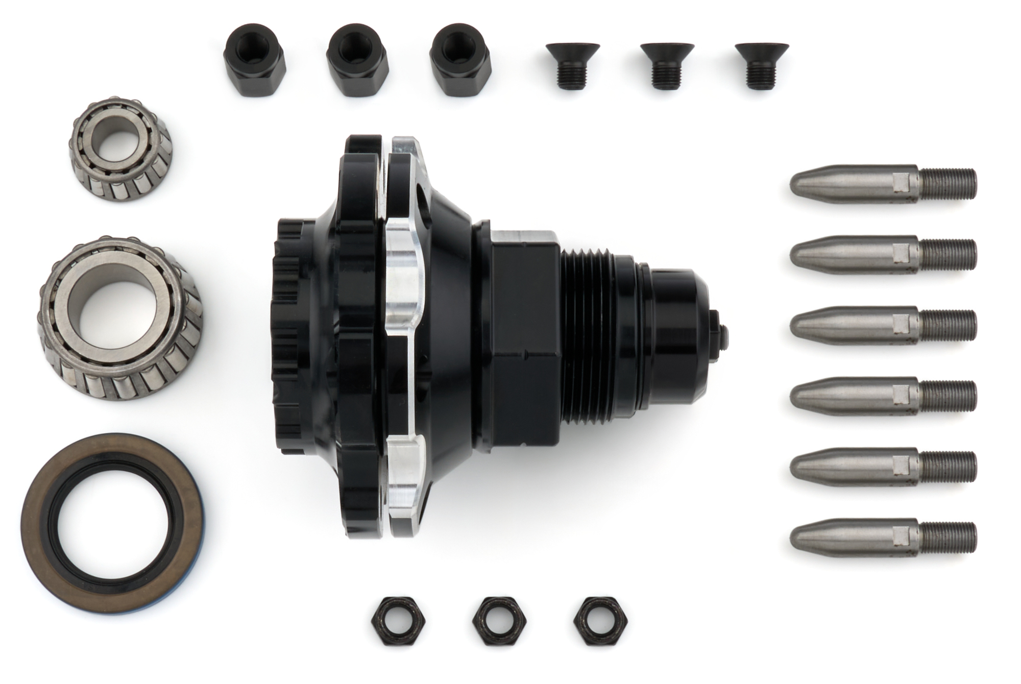 MPD RACING — MPD RACING Sprint Front Hub One Nut Bearings Seals Studs