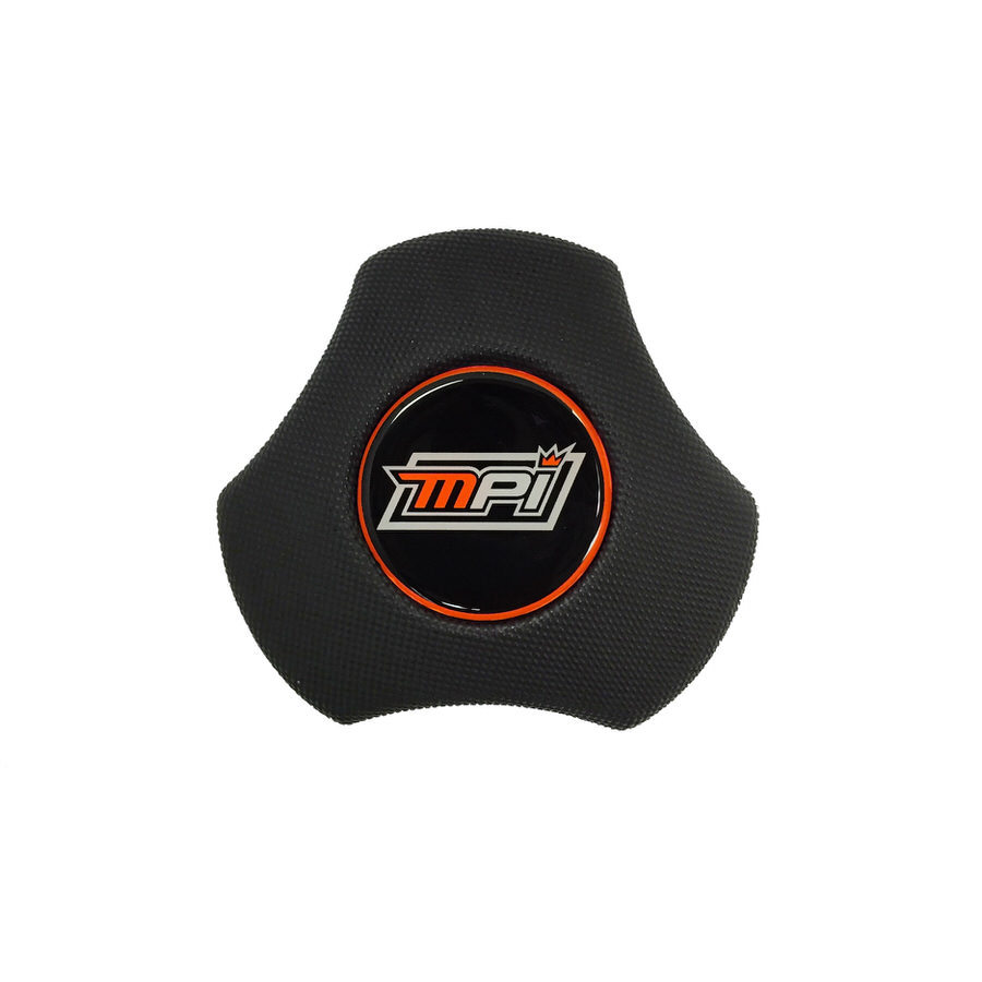 MPI USA MPI-A-CP-D Steering Wheel Pad, 3 Spoke, Wrap Around, Polyurethane, Black, Each