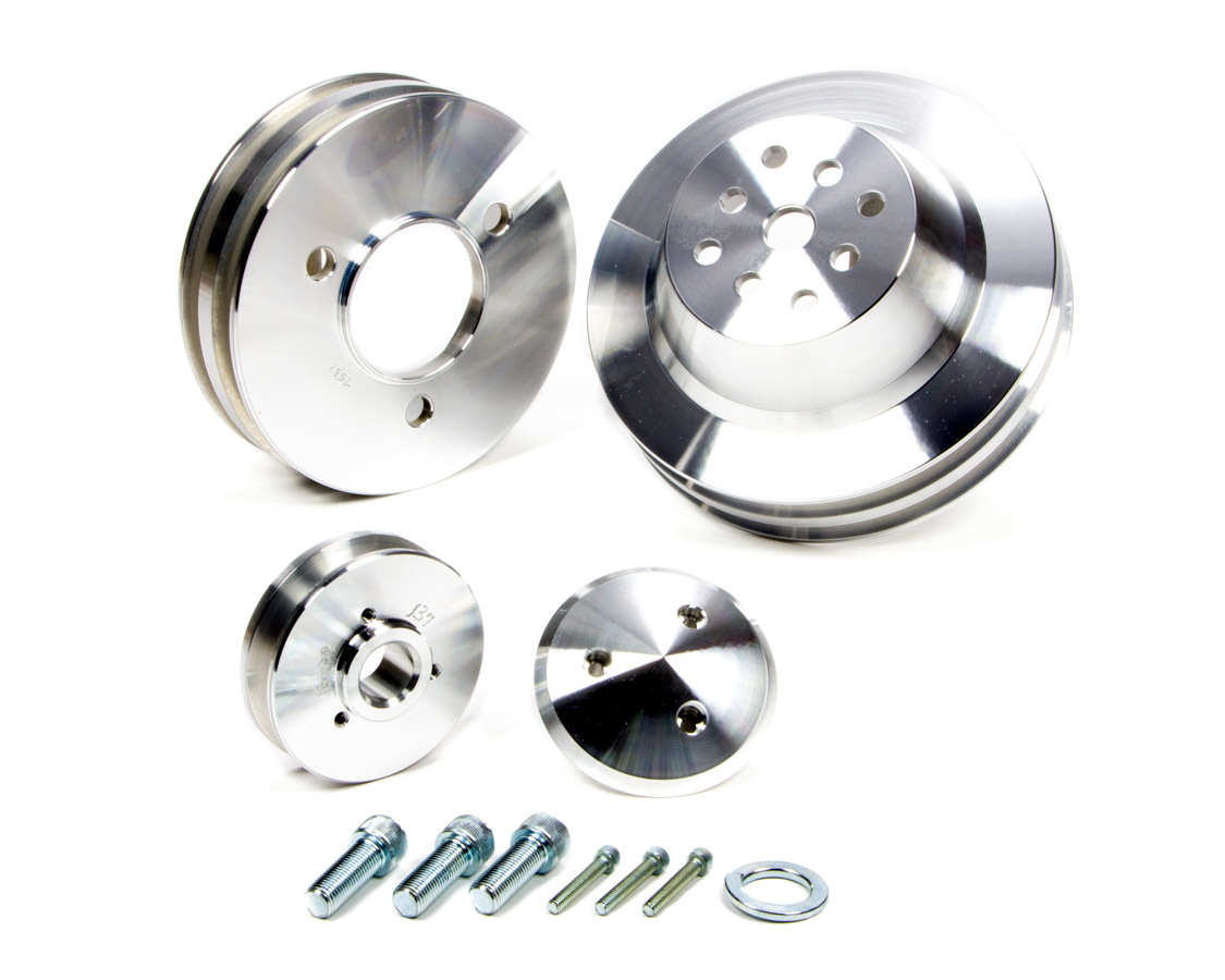 BB Chevy 3 Pc Pulley Set 