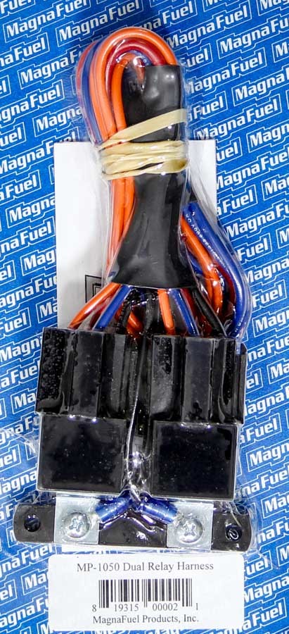 Magnafuel MP-1050 Relay Switch, Dual, Single Pole, 30 amp, 12V, Wiring Included, Universal, Kit