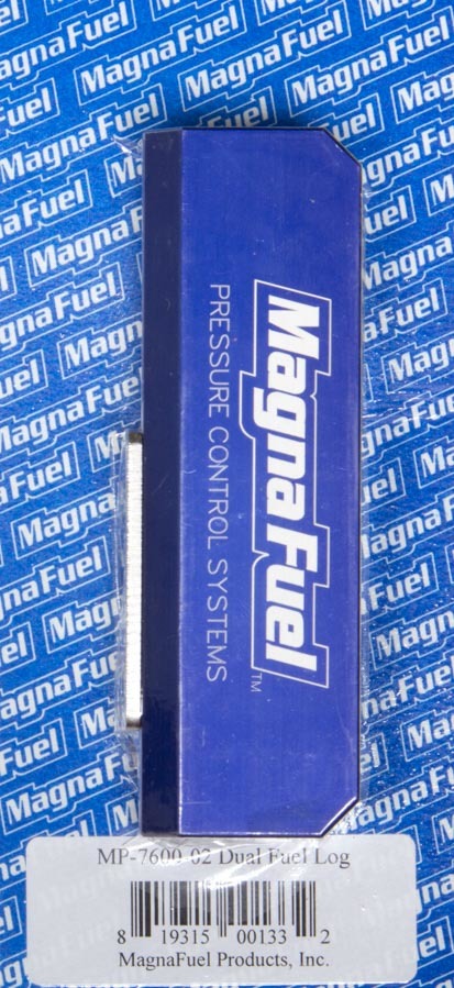 Magnafuel MP-7600-02 Fuel Block, Four 10 AN Female O-Ring Ports, Bracket Included, Aluminum, Blue Anodized, Each