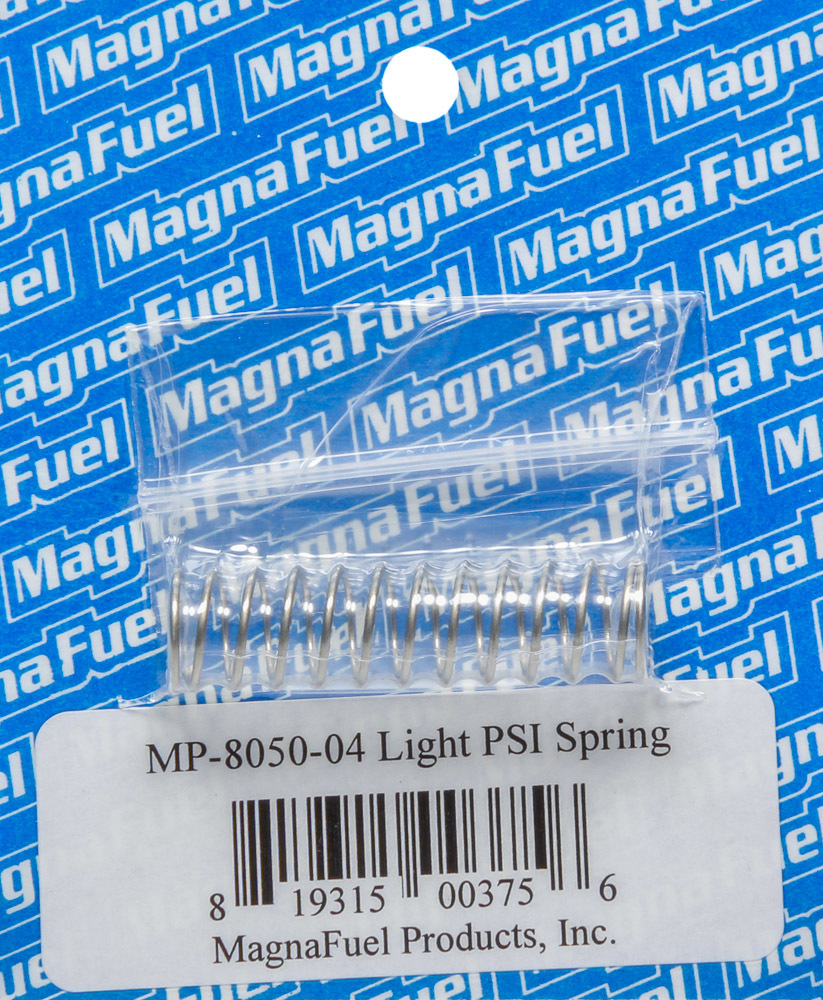 Magnafuel MP-8050-04 Bypass Valve Spring, 0.041 in Wire Diameter, Steel, Magnafuel Fuel Pumps, Each