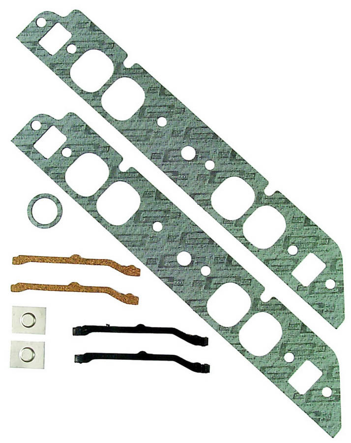 Mr. Gasket 107 Intake Manifold Gasket, Performance, 0.060 in Thick, 1.750 x 2.160 in Oval Port, Composite, Big Block Chevy, Kit