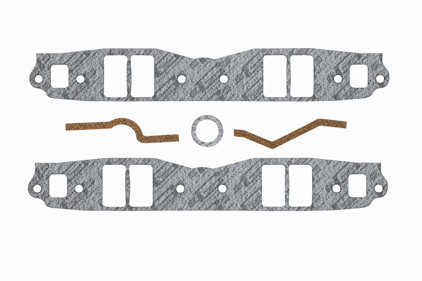 Intake Manifold Gasket - Performance - 0.125 in Thick - 1.31 x 2.31 in Rectangular Port - Composite - Small Block Chevy - Kit