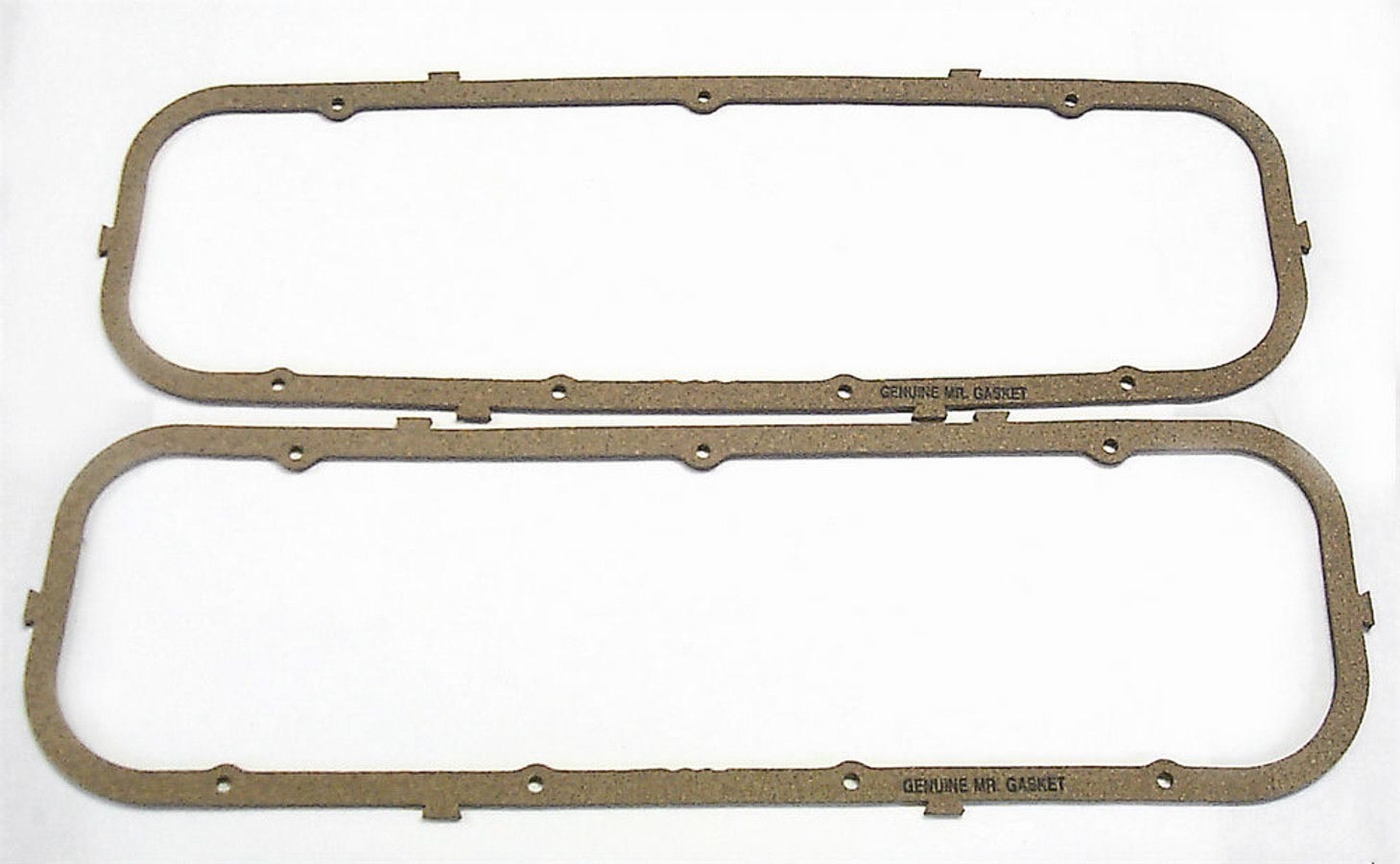 Mr. Gasket 177 Valve Cover Gasket, 0.187 in Thick, Cork / Rubber, Big Block Chevy, Pair