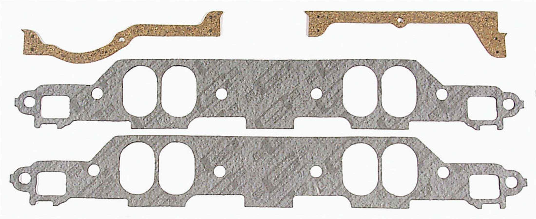 Mr. Gasket Standard Intake Sets 316 Gaskets, Manifold, Intake, Composite, W-2, 2.05 in. x 1.43 in. Port, .0625 in. Thick, Chrysler, 340/360, Set thumbnail 2