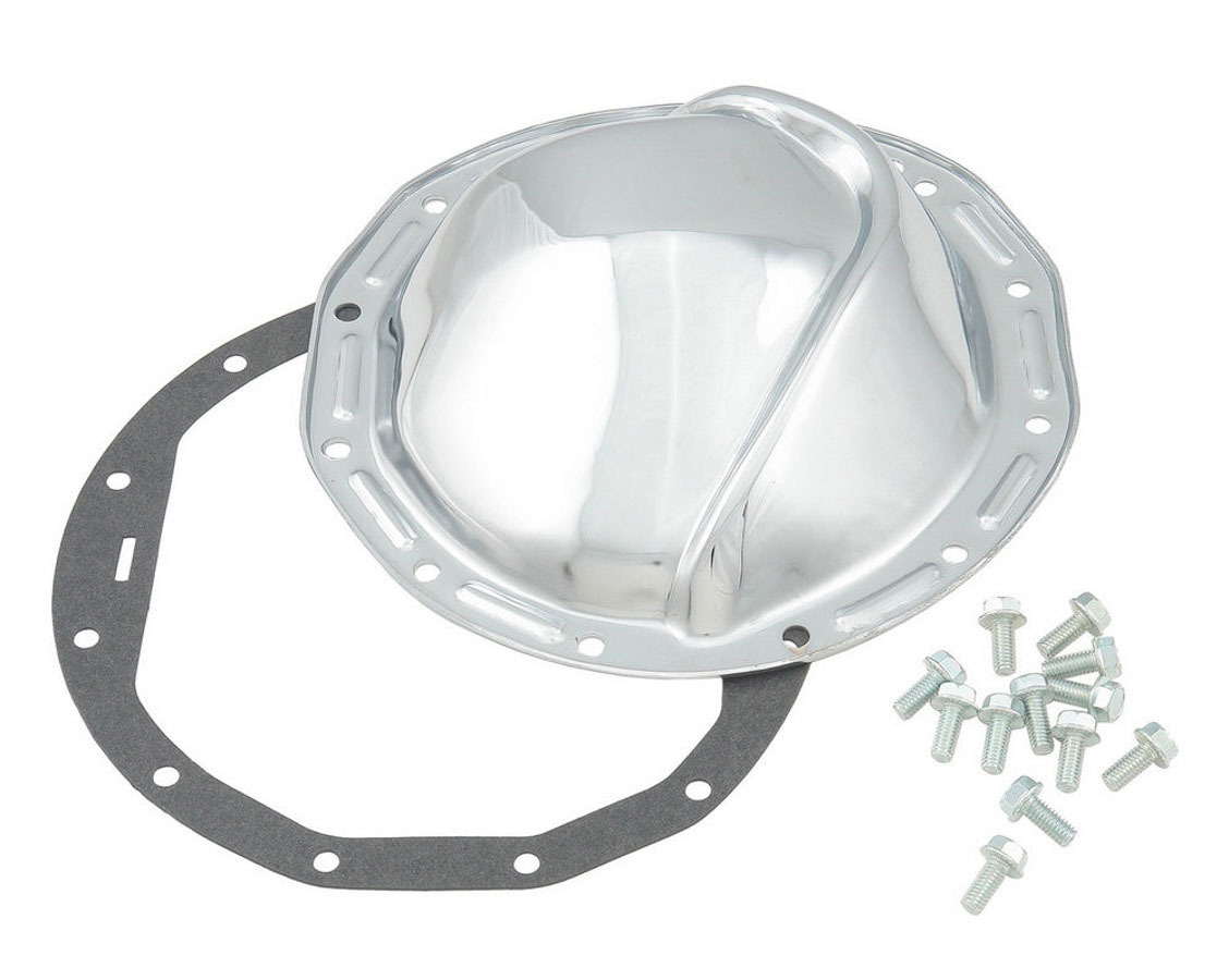 Mr. Gasket 9894 Differential Cover, Gasket / Fasteners included, Steel, Chrome, Passenger Car, GM 12-Bolt, Each