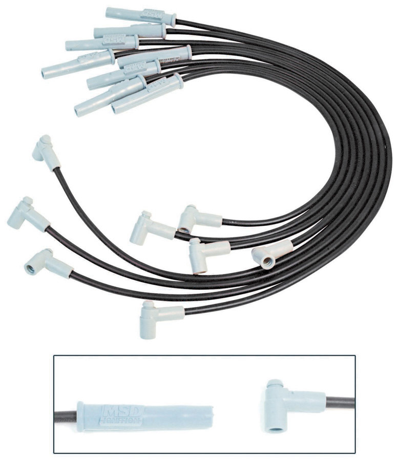 8.5MM Spark Plug Wire Set - Black   -31773 