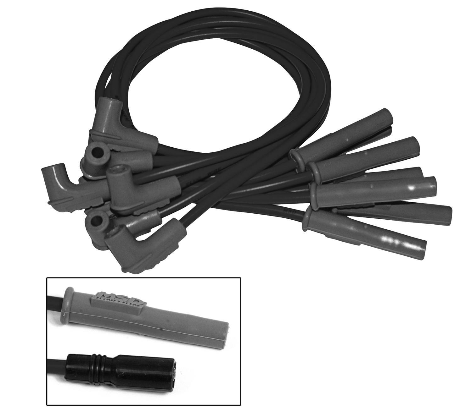 MSD IGNITION — MSD IGNITION 8.5mm Wire Set - GM LS Series w/Remote Coil