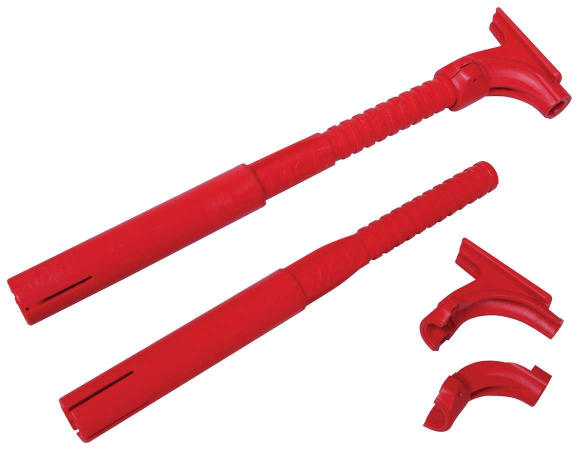 MSD Ignition 3476 Spark Plug Wire Tubes, Pro Stock Hemi Tubes, Injection Molded, Red, Set of 8