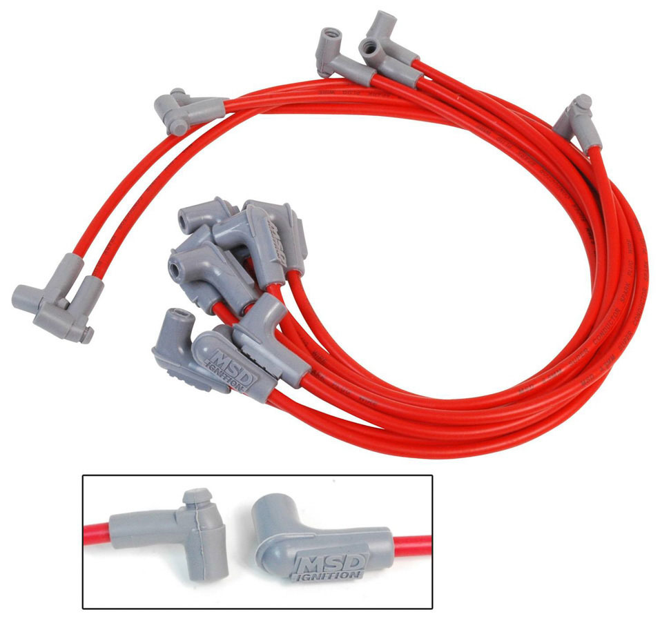 8.5MM Spark Plug Wire Set - Red   -35659 
