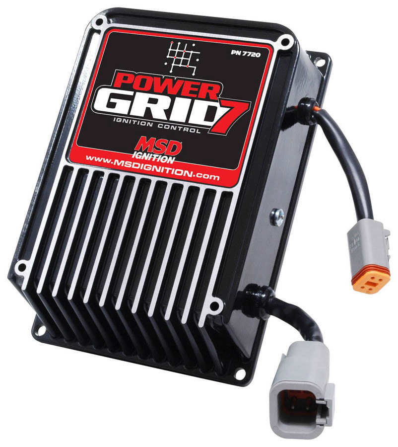MSD Ignition 7720 Ignition Controller, Power Grid, Digital, CD Ignition, 50000V, Rev Limiter, Each