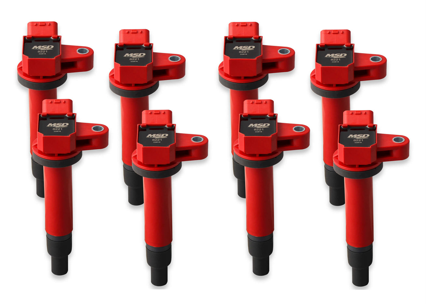 MSD IGNITION — MSD IGNITION 98-10 Toy/Lex 4.7L Coils Red 8Pk