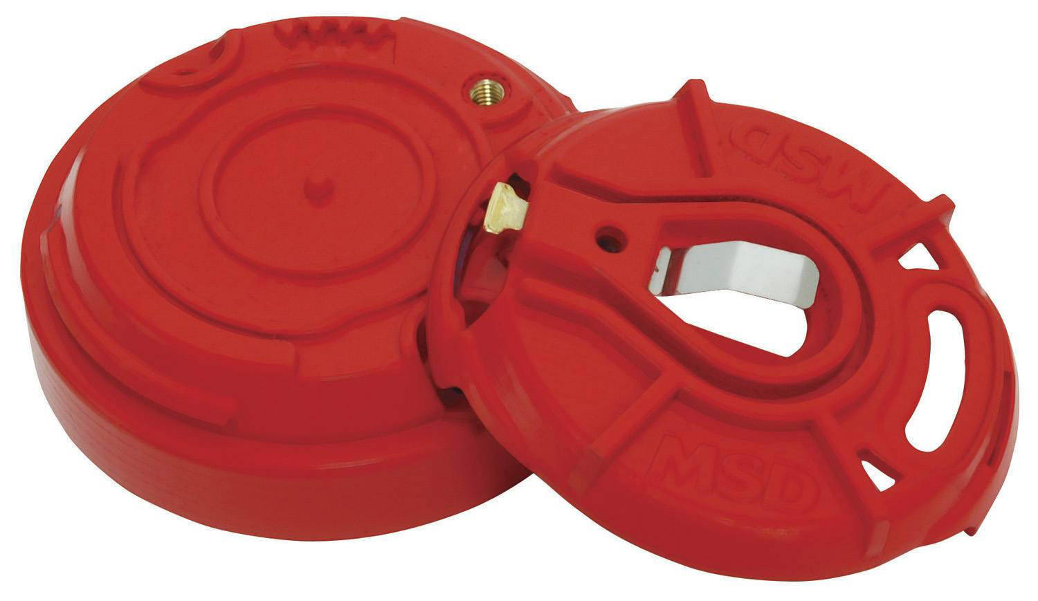 MSD Ignition 84211 Distributor Rotor, Adjustable Race Rotor, Brass Terminal, MSD Cap-a-Dapt / Camshaft Sync, Each