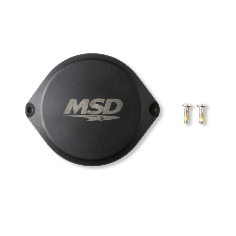 MSD IGNITION — MSD IGNITION COP Blank Cap for Dual Sync Distributors Black