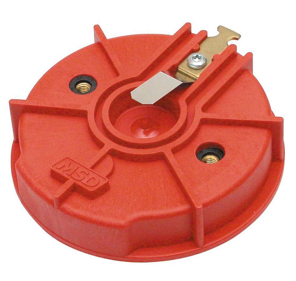 MSD Ignition 8457 Distributor Rotor, Brass Terminal, Low-Profile Cap, MSD Billet Crank Trigger Distributors, Each