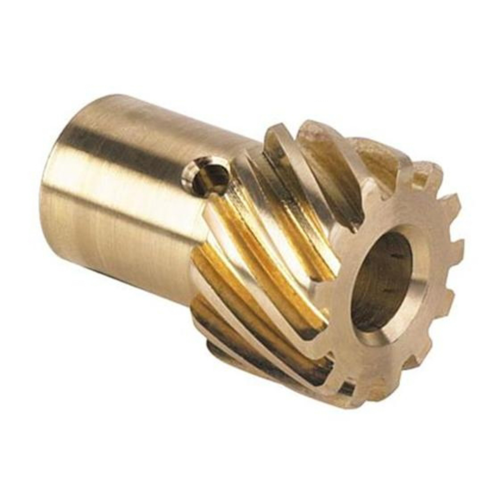 MSD Ignition 8471 Distributor Gear, 0.500 in Shaft, Bronze, Chevy, Each