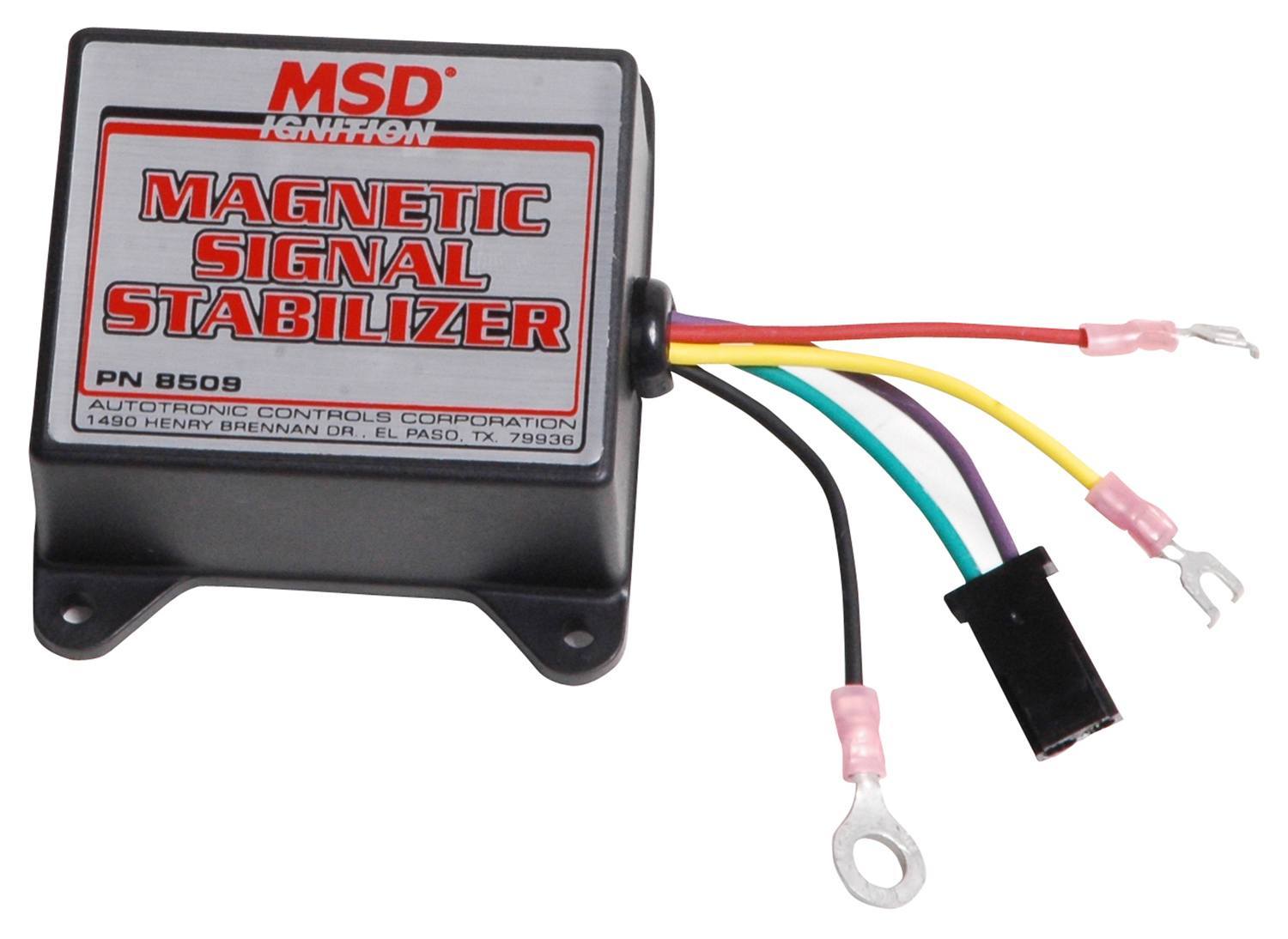 MSD Ignition 8509 Signal Converter, Magnetic Signal Stabilizer, Magnetic Pickup Signal to Square Wave Trigger Signal, Each