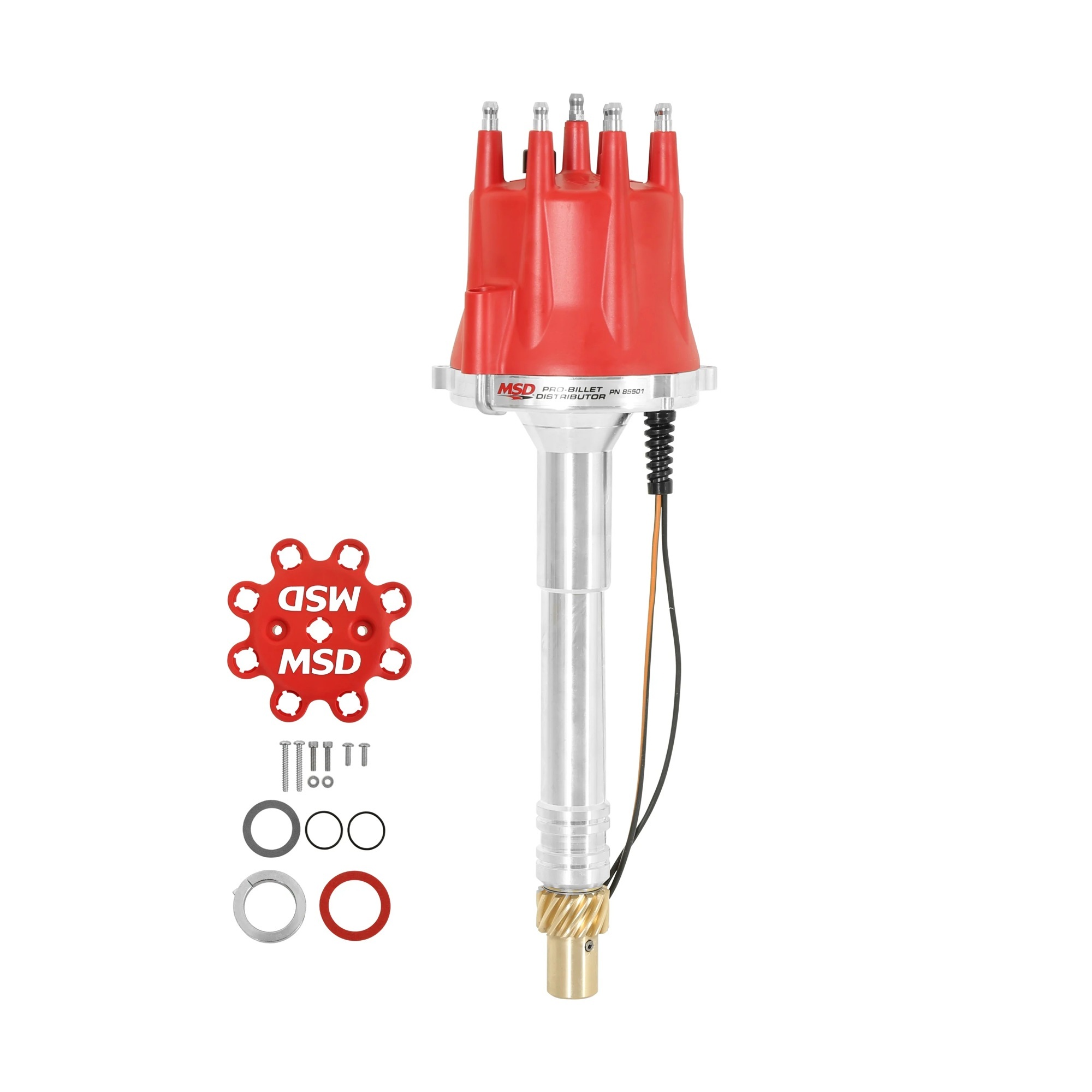 MSD IGNITION — MSD IGNITION Chevy V8 Distributor W/Lock Out Advance