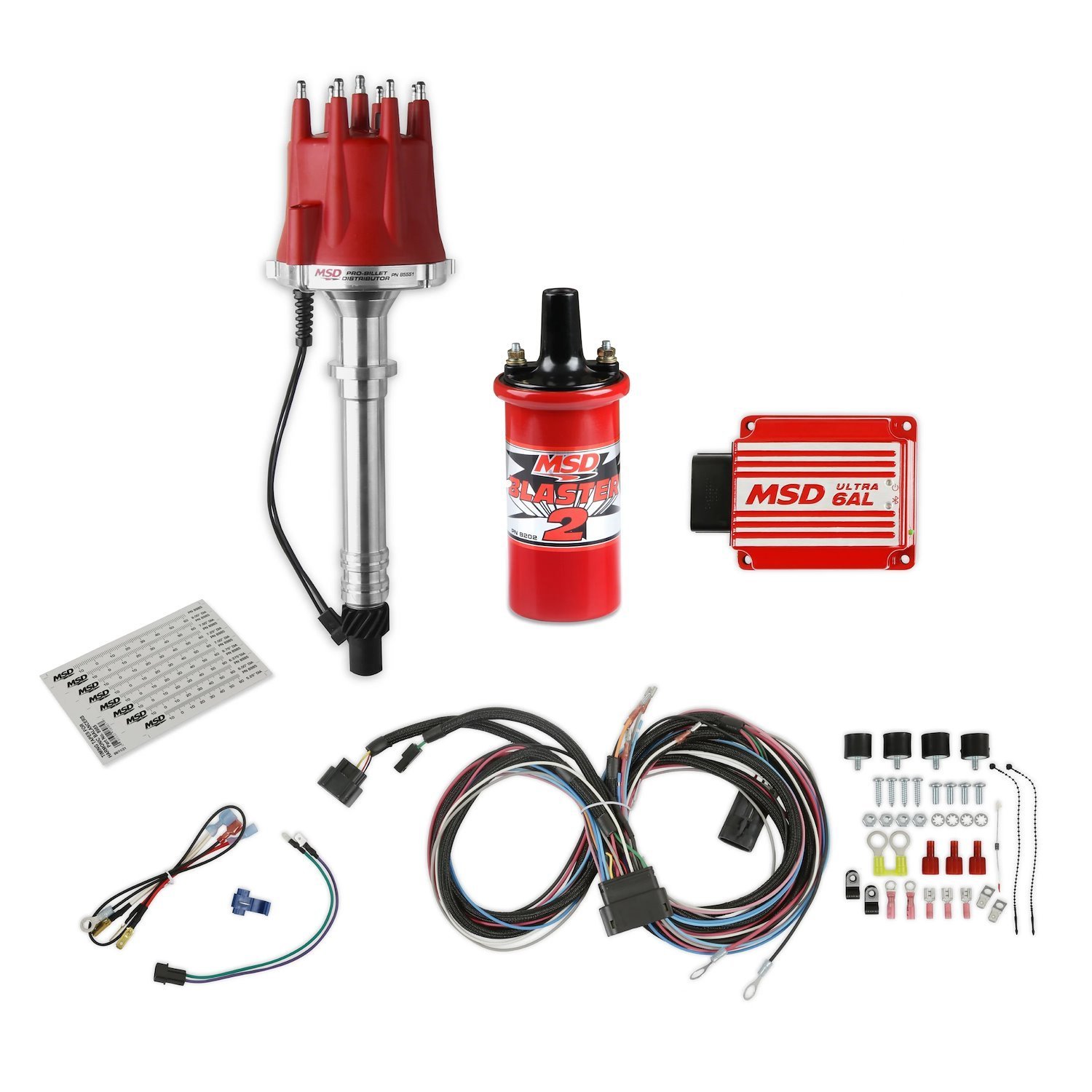 MSD IGNITION — MSD IGNITION Pro-Billet Ignition Bundle SBC/BBC