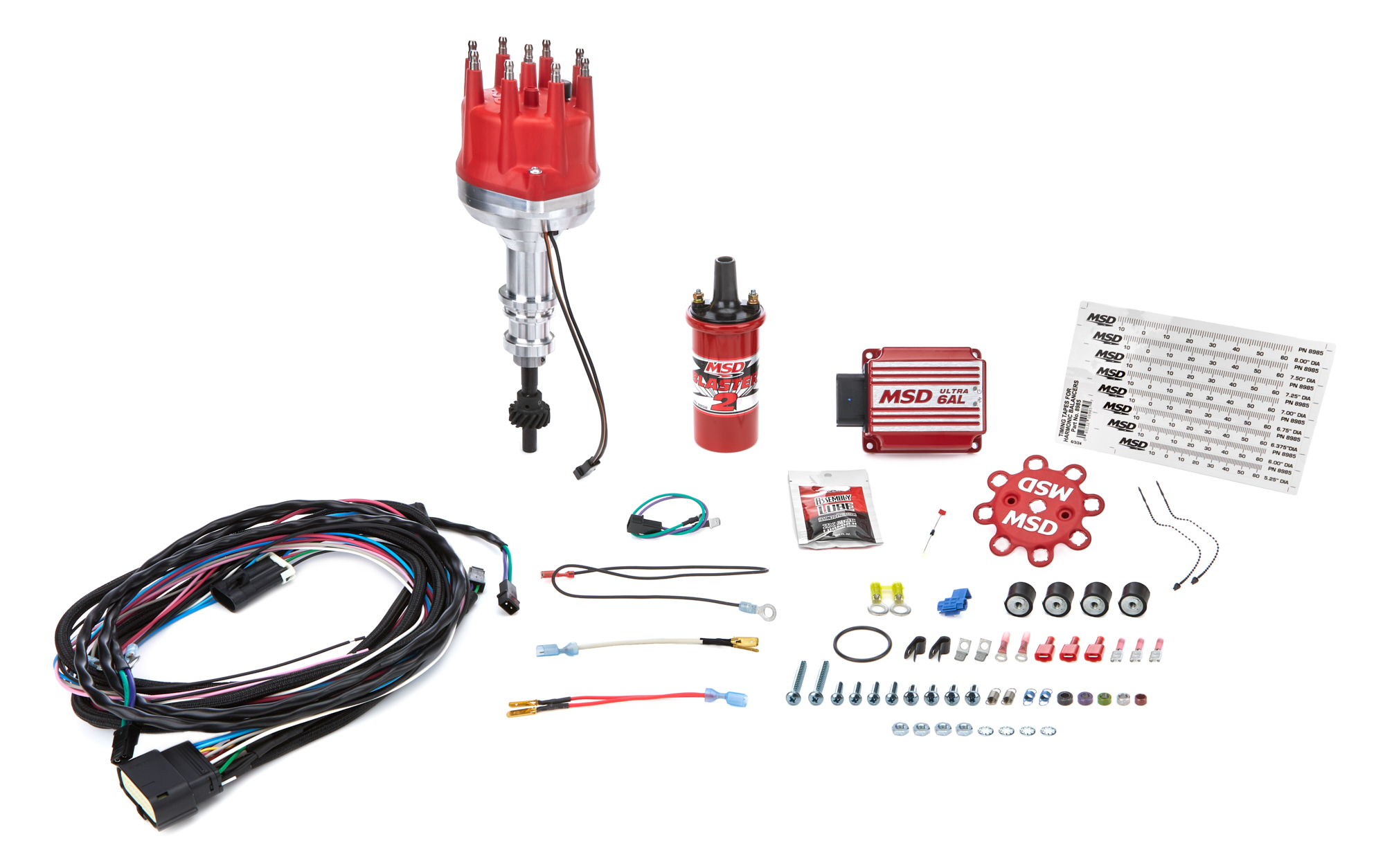MSD IGNITION — MSD IGNITION Pro-Billet Ignition Bundle SBF 302