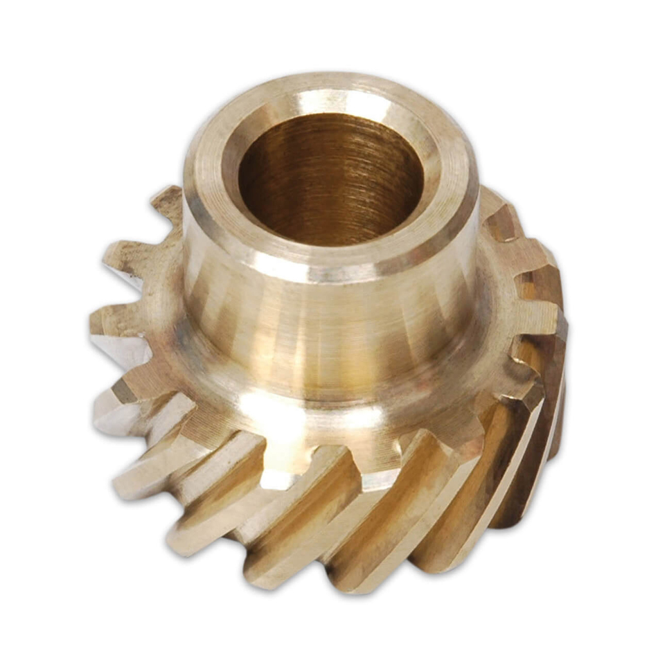 MSD Ignition 8583 Distributor Gear, 0.466 in Shaft, Bronze, Small Block Ford, Each