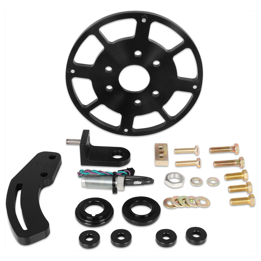 MSD Ignition 86153 - Crank Trigger Kit SBC w/8in Wheel