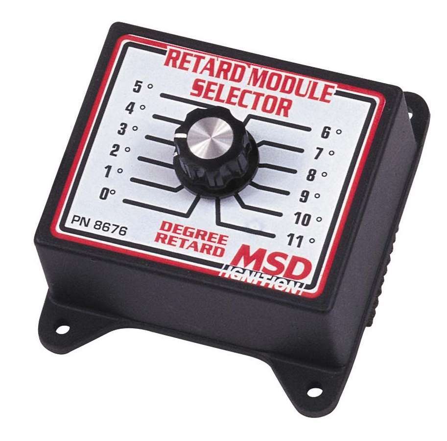 MSD Ignition 8676 Timing Module Selector, Ignition Timing Retard, 0-11 Degrees, 1 Degree Increments, MSD Timing Controllers, Each