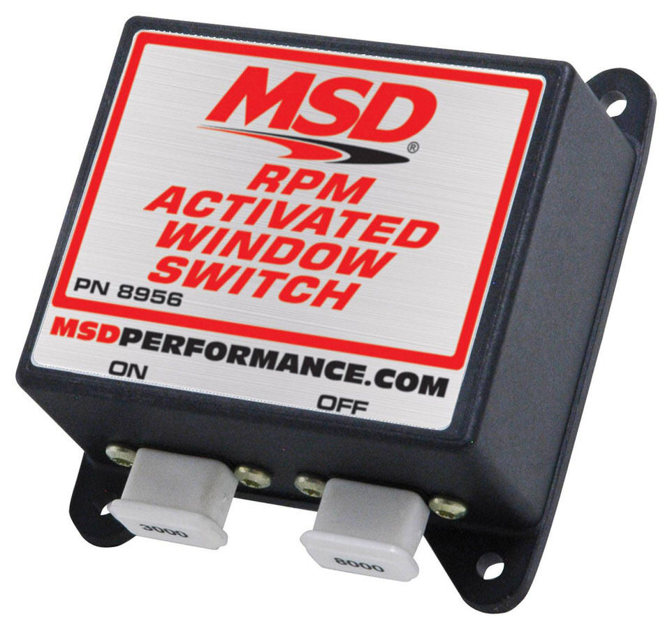MSD Ignition 8956 RPM Activated Switch, Chip Adjustable, Single Circuit, Each