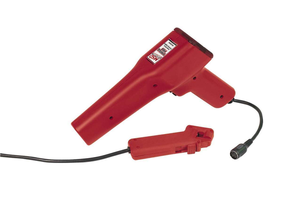 MSD Ignition 8991 Timing Light, Self-Powered, Detachable Inductive Pickup, Plastic, Red, Each