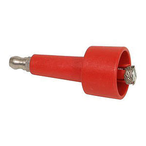 MSD Ignition ASY10124 Coil Wire Adapter, Socket to HEI Style, Rynite, Red, Each