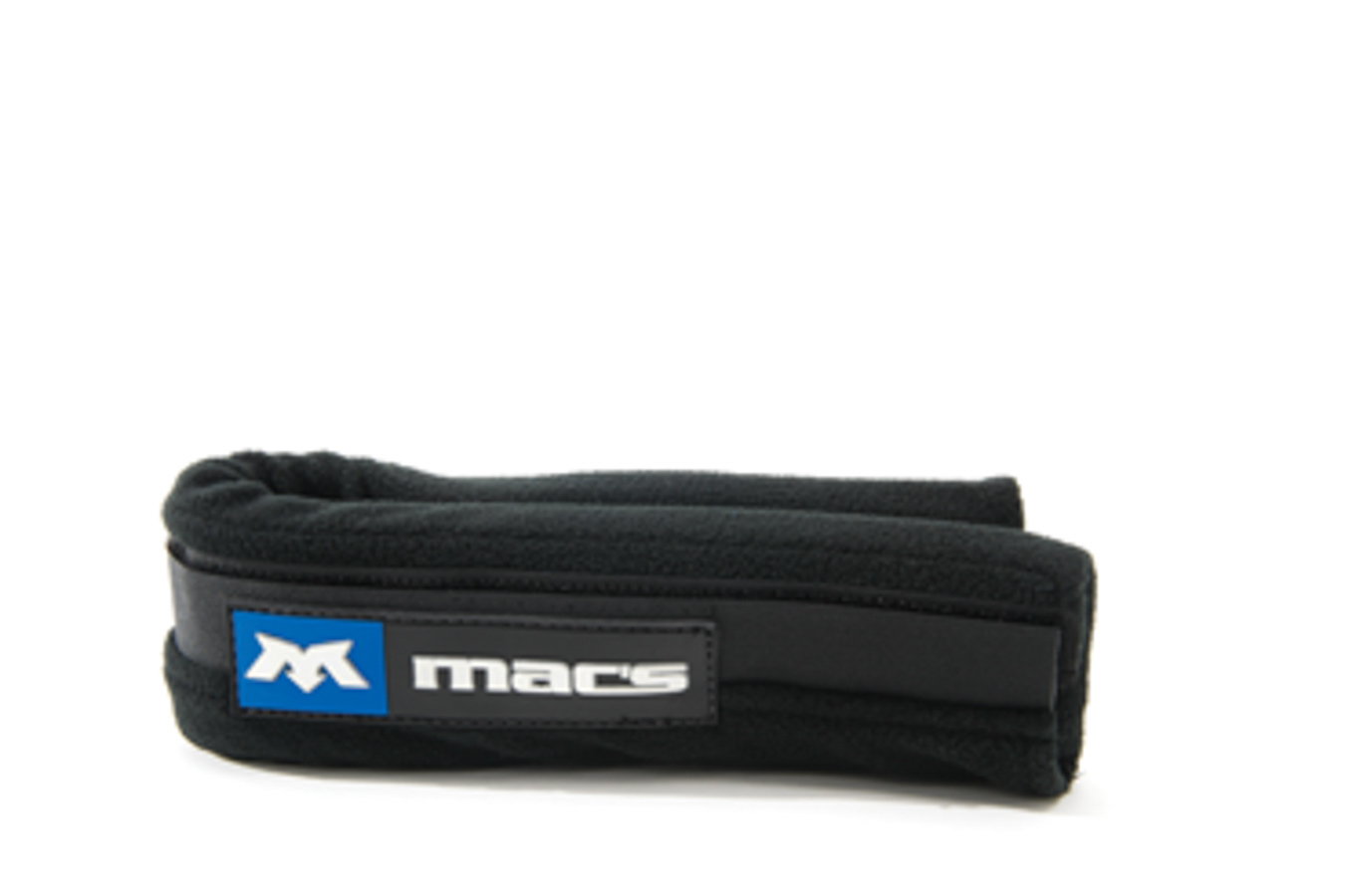Macs Custom Tie Downs 416002 Tie Down Strap Cover, Fleece Sleeve, 2 in Wide, 20 in Long, Hook and Loop Closure, Foam Padded, Fleece, Black, 2 in Straps, Each