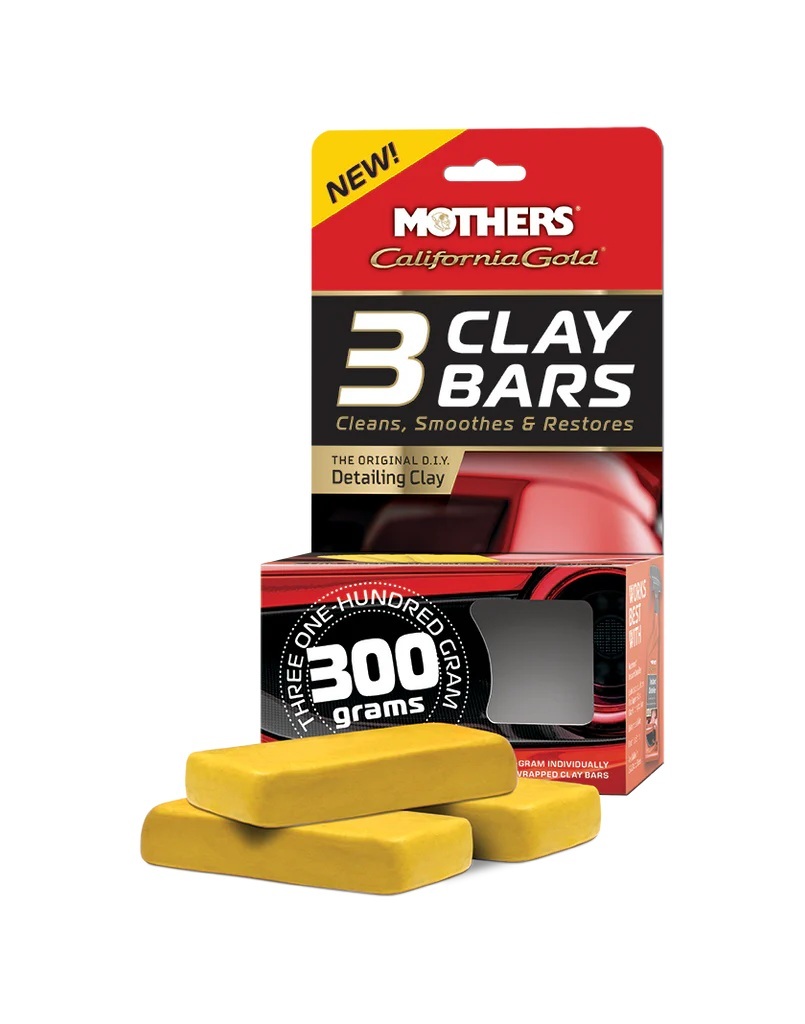 MOTHERS — MOTHERS California Gold Clay Bar 3 Pack