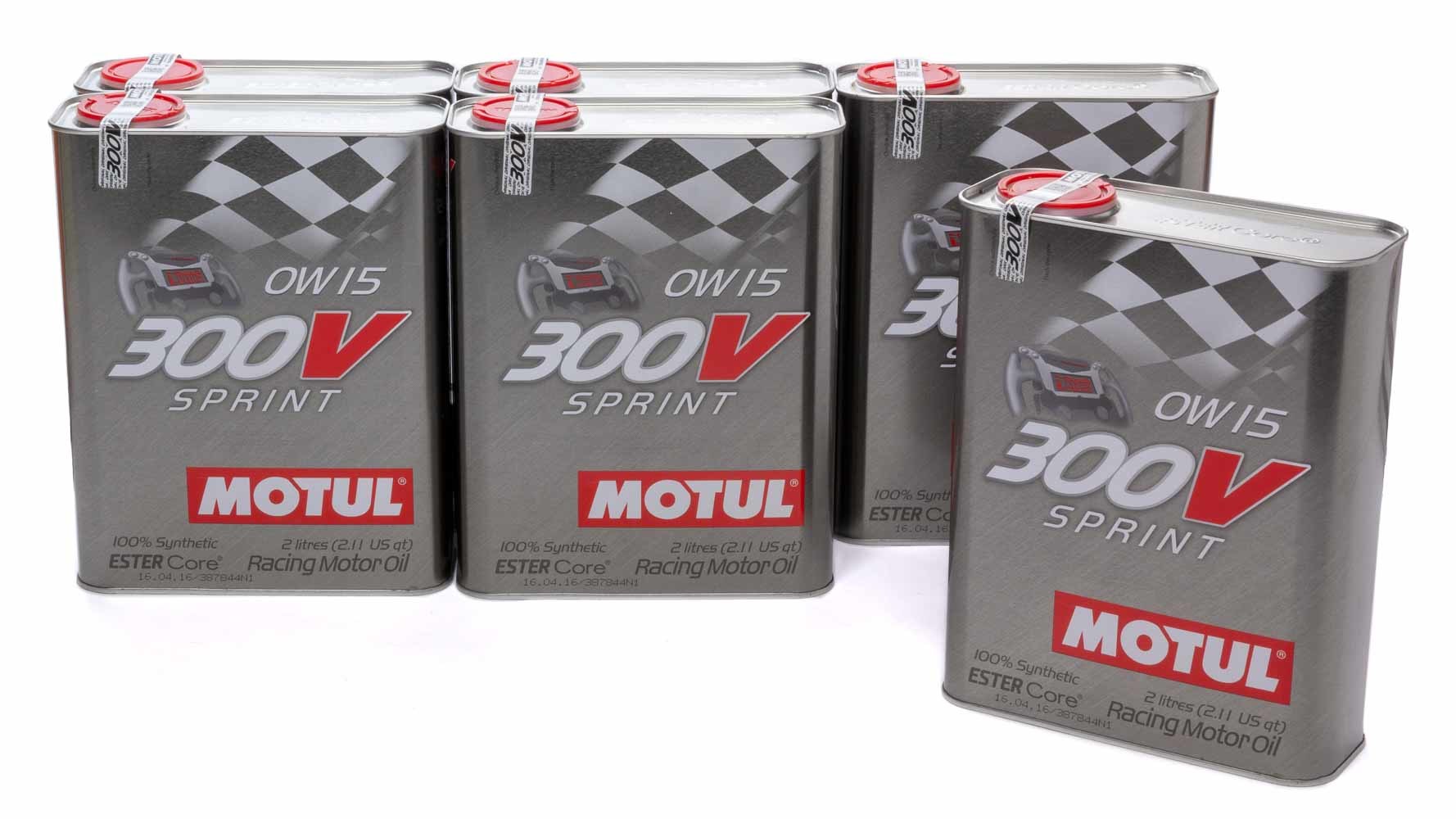 300V 0w15 Racing Oil Synthetic Case 6x2 Liter