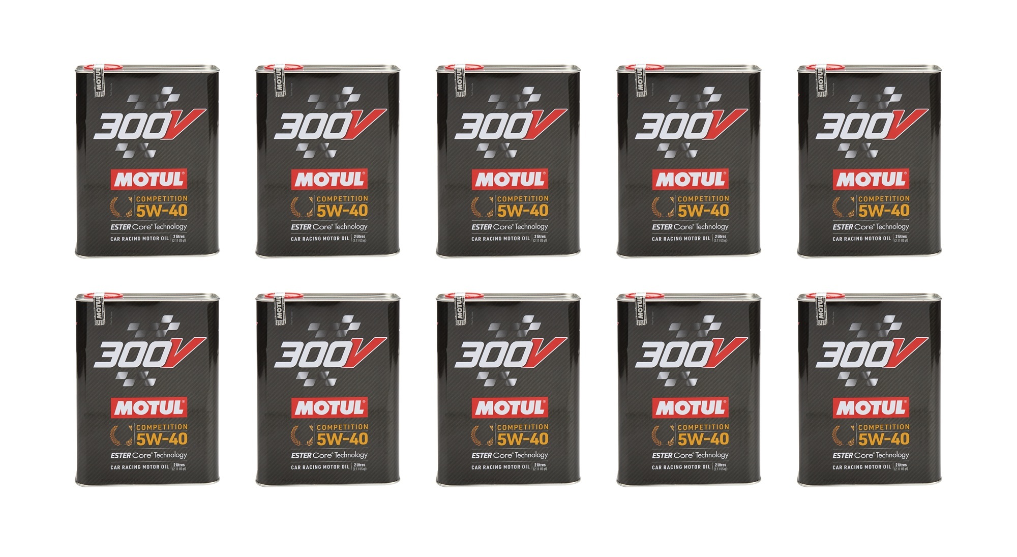 300V 5w40 Racing Oil Cas 10x2 Liters