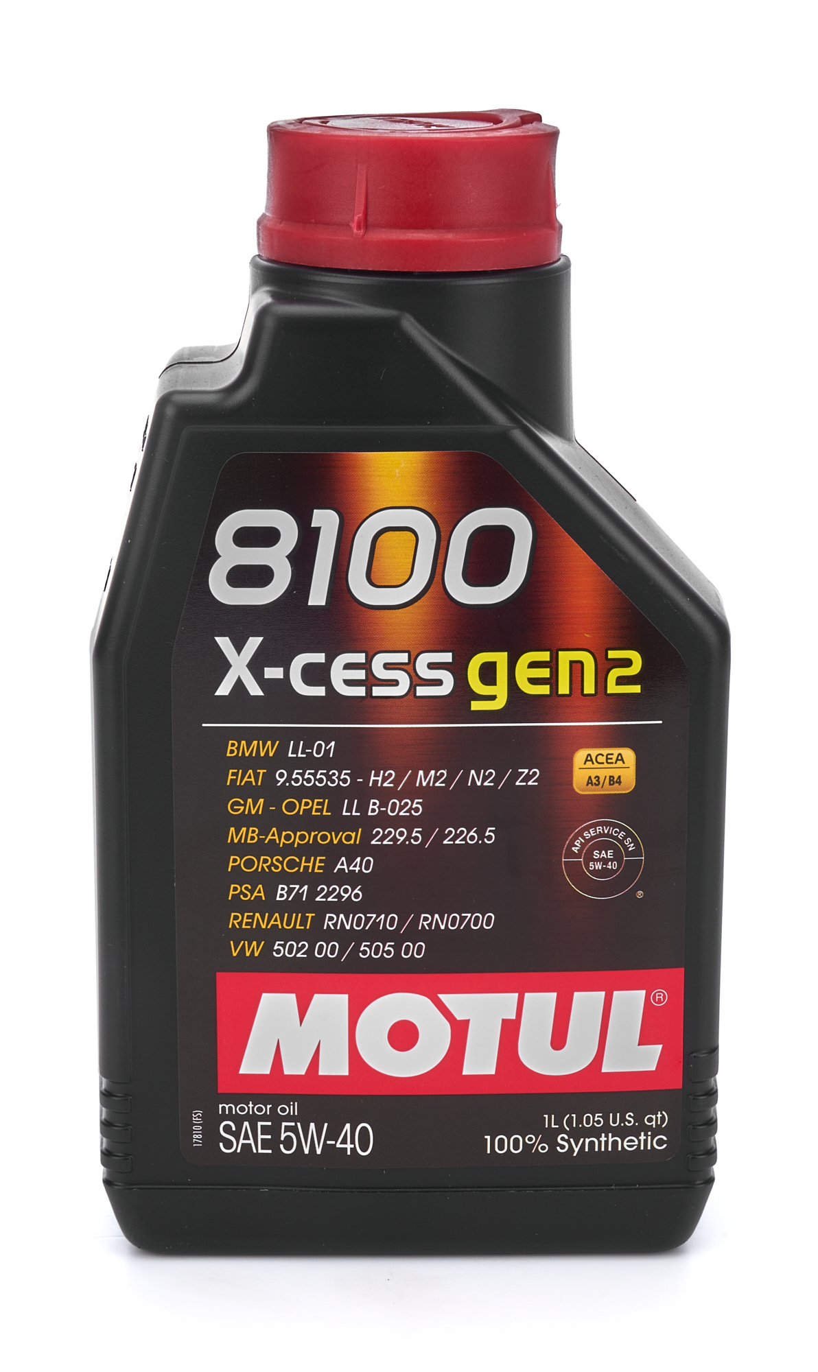 8100 X-Cess 5w40 1 Liter 