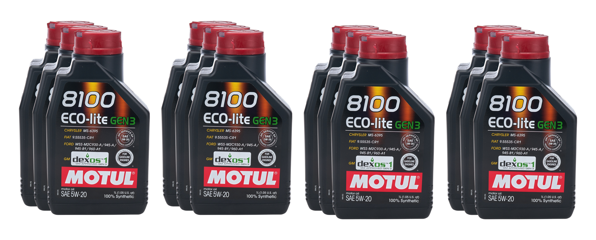 8100 Eco-Lite Gen3 5w20 Case 12X1L