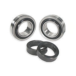 Mark Williams 58505 Wheel Bearing, 3.150 in OD, 1.774 in ID, Lock Ring Included, Large Ford 9 in / Oldsmobile Housing Ends, Pair