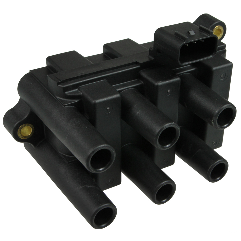 NGK U2023 Ignition Coil, Male HEI Style, Coil Pack, OE Specs, Black, Each