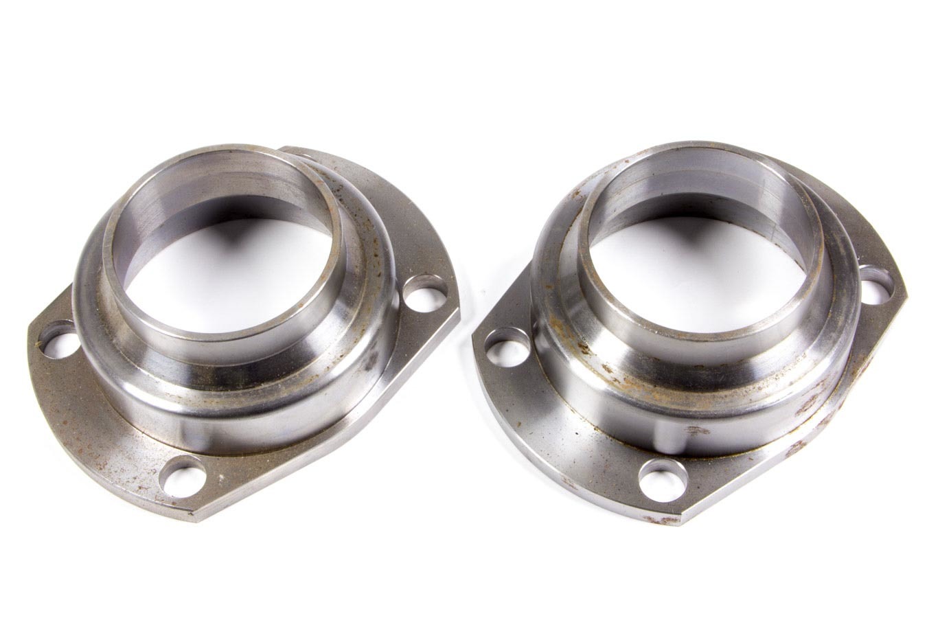 Meziere HE20 Axle Housing End, WeldOn, 3.155 in Bearing Bore, Steel, Natural, Big Ford, Pair