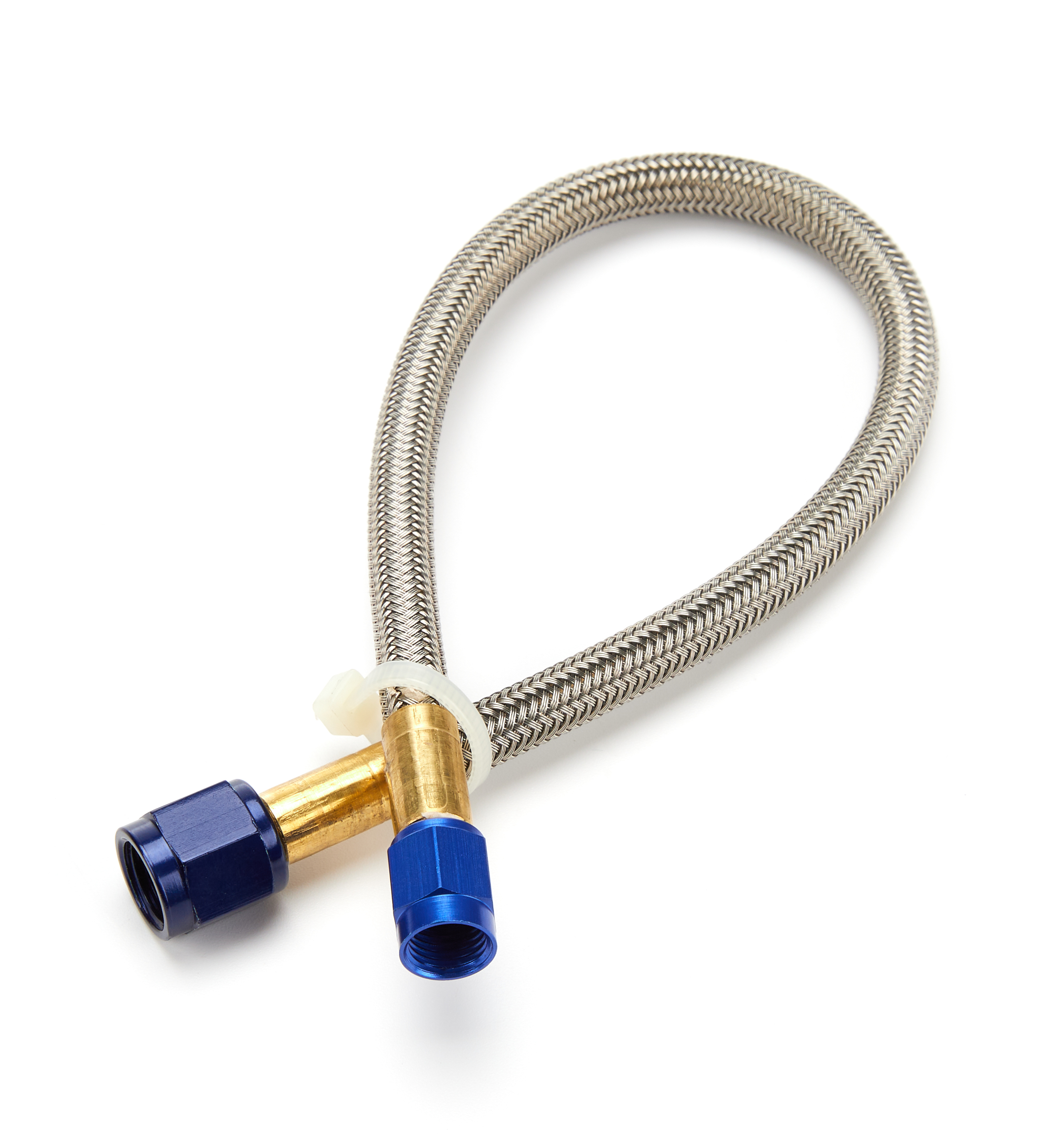 NITROUS OXIDE SYSTEMS — NITROUS OXIDE SYSTEMS 12in. Nitrous Hose -4an/-3an- Blue Ends