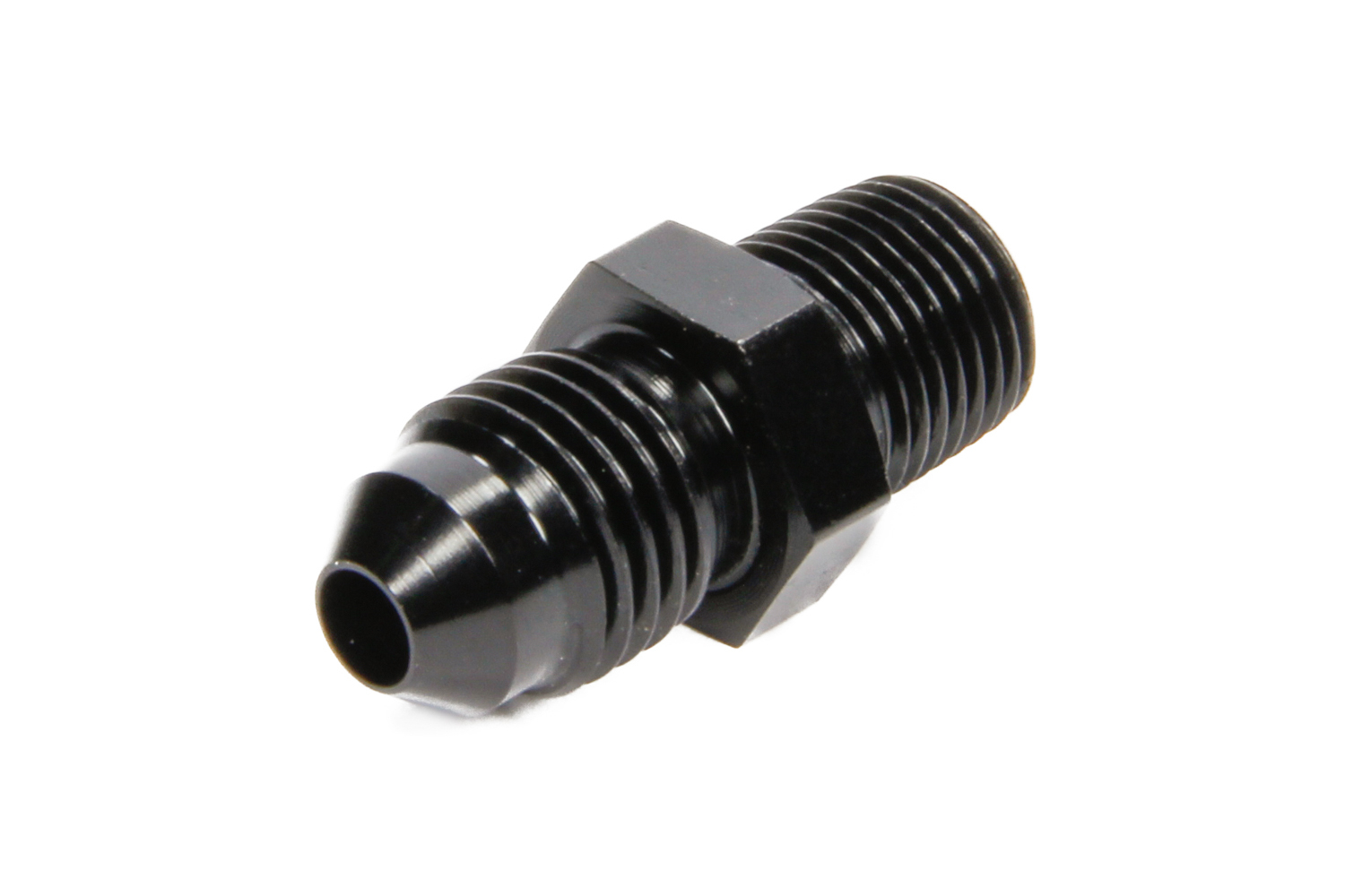 4an to 1/8npt Adapter Fitting Black