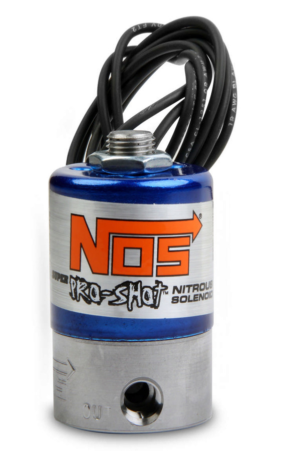 NOS 18000 Nitrous Oxide Solenoid, Cheater, 1/4 in NPT Inlet,