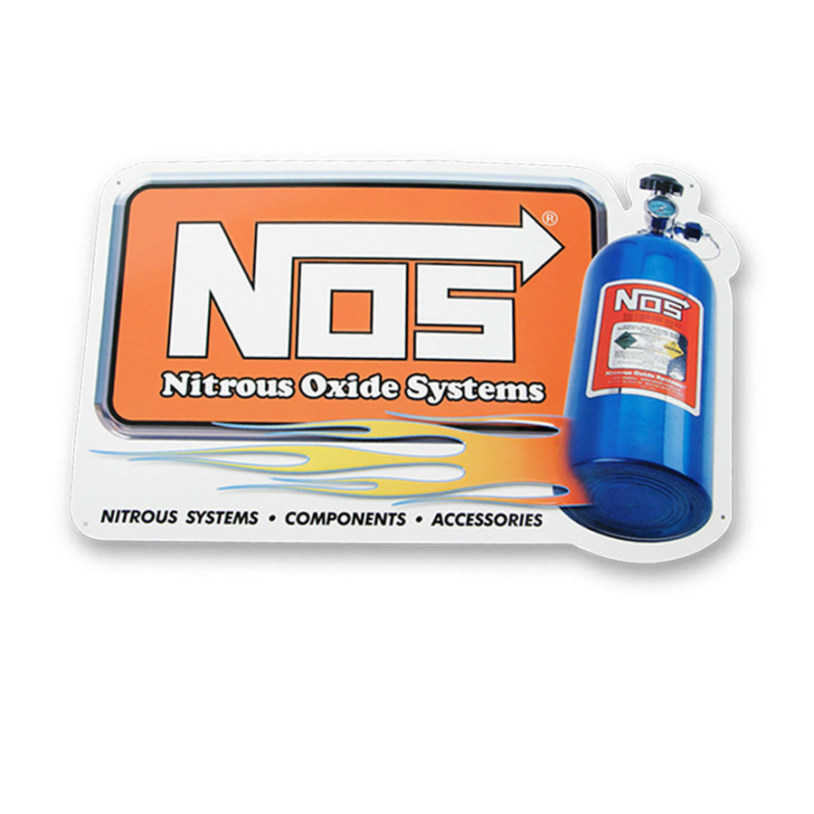 NOS Metal Signs 19327NOS Tin Sign, NOS, Rectangle, 24 in. Width, 14 in. Height, Each thumbnail 2