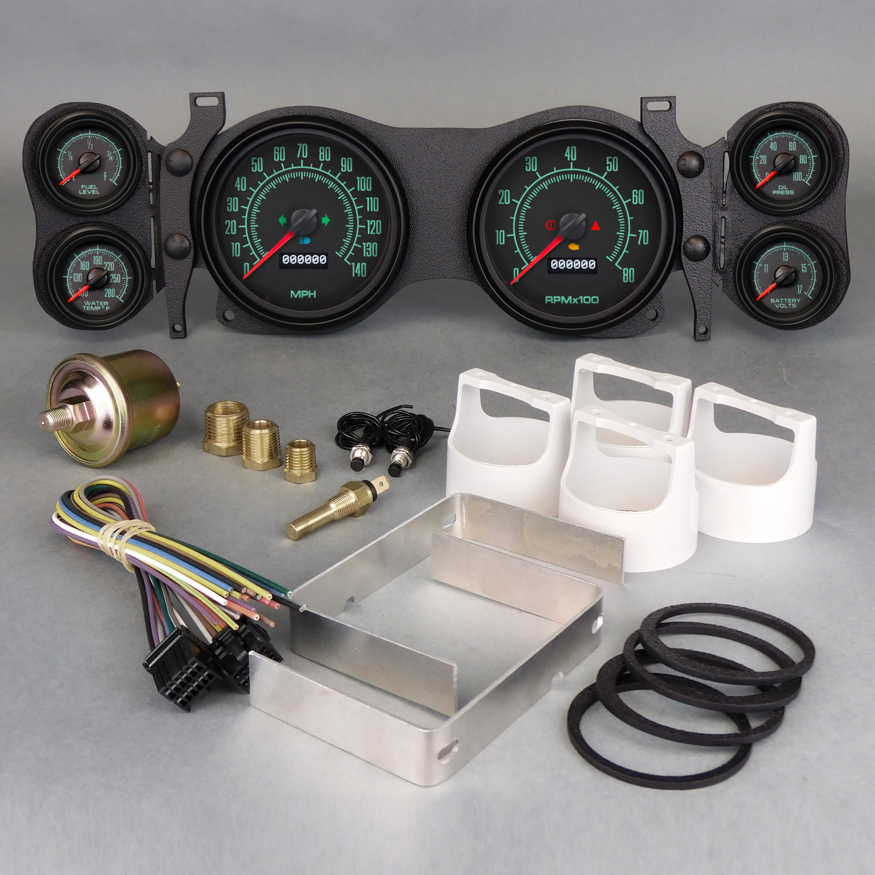 NEW VINTAGE USA — NEW VINTAGE USA Gauge Kit Camaro 70-78 69 Series 4-3/8in