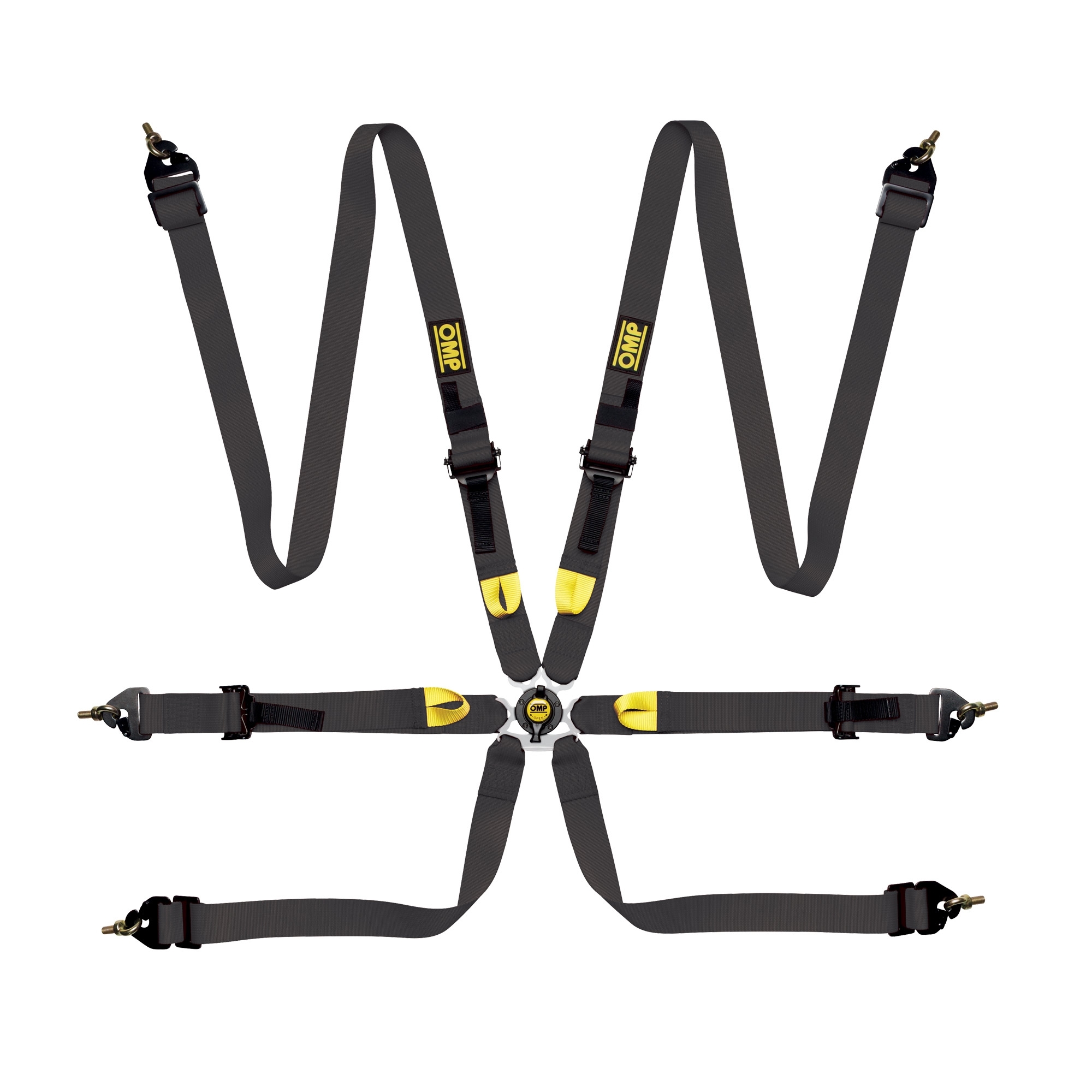 First 2 Harness Black Clip In 6 Point