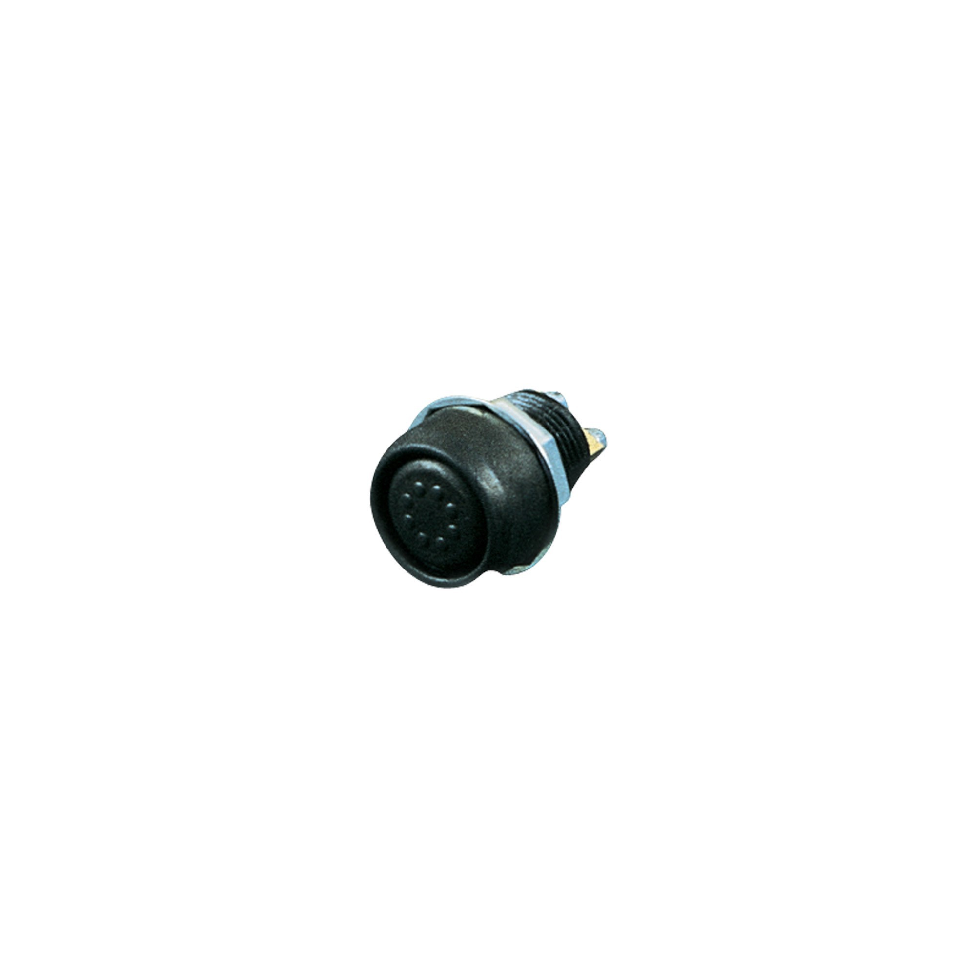 OMP Racing EA0-0467 Push Button Switch, 2 Pole, 12.5 amp, 12V, Rubber Coated, Black, Each