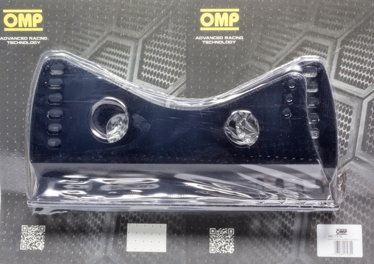 OMP Racing HC731E Seat Bracket, Side Mount, Tall, Steel, Black Powder Coat, Universal, Kit